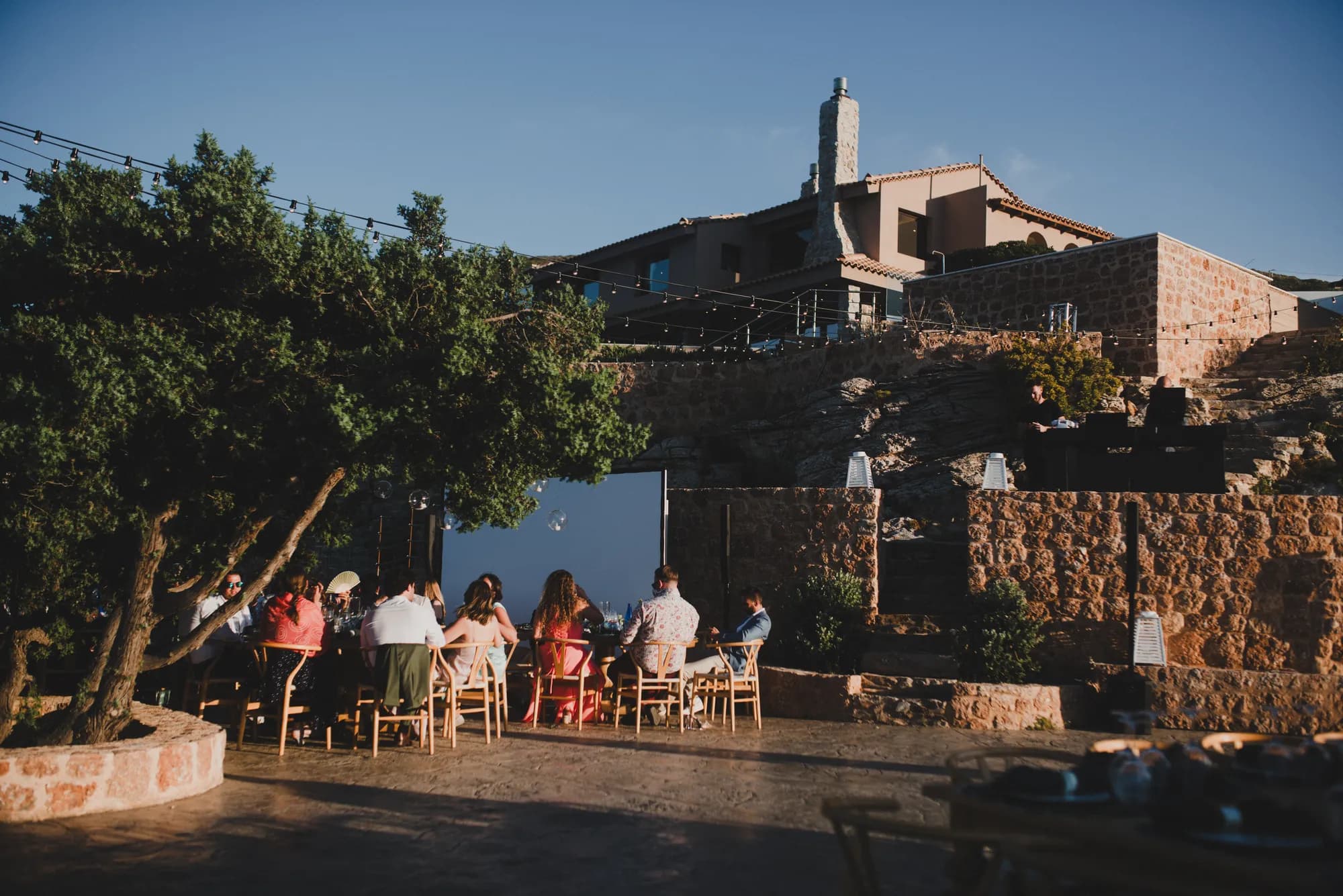 Joshua and Norine on their wedding day in Athens, Greece